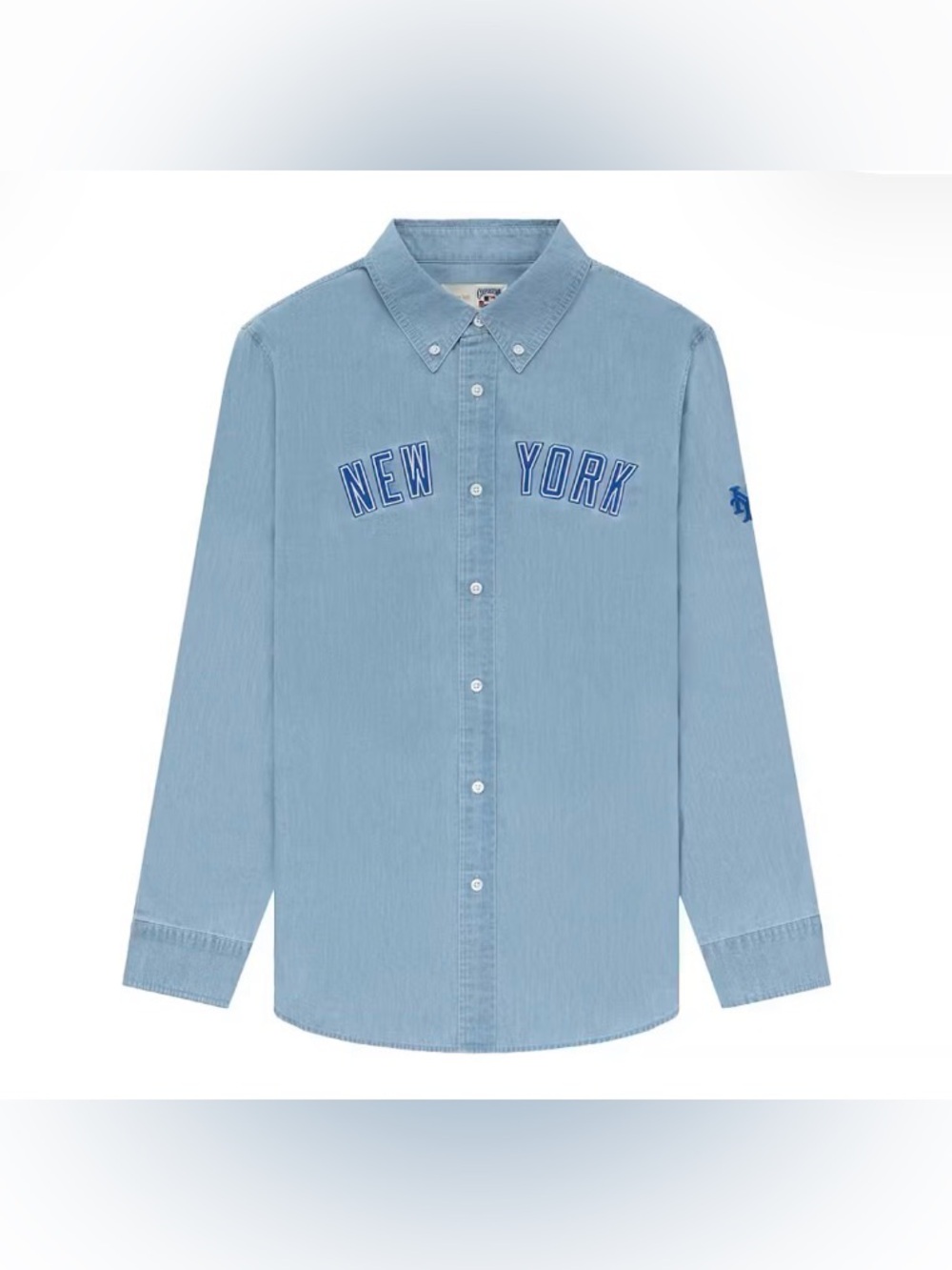 Aime Leon Dore x New York Mets Chambray Shirt (Size M)